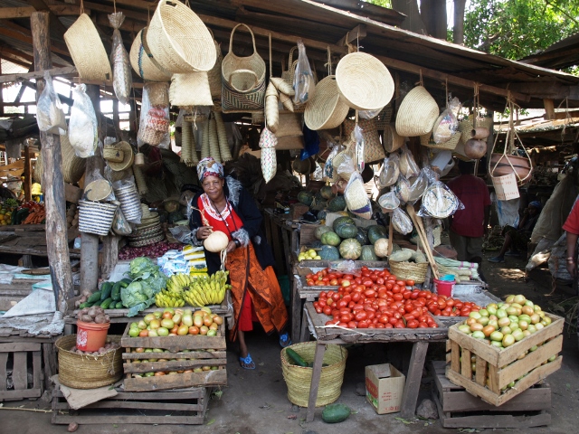 Mercado de Mtto wa mmbu. Por Udare