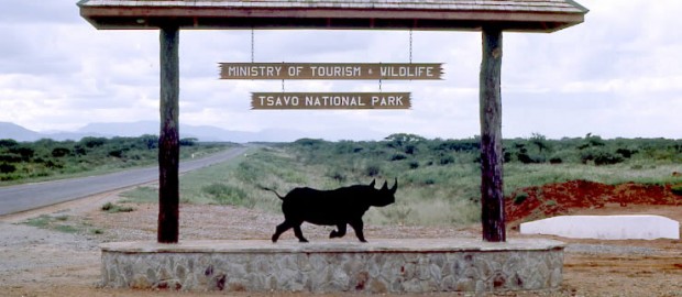 Entrada a Tsavo. Wikipedia