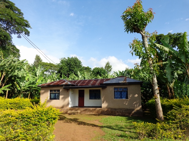 Casa de la familia Meero en Kilema. Por Udare