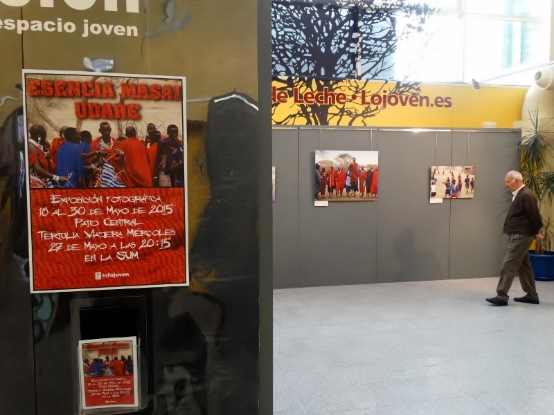 Exposición Esencia Masai en Logroño