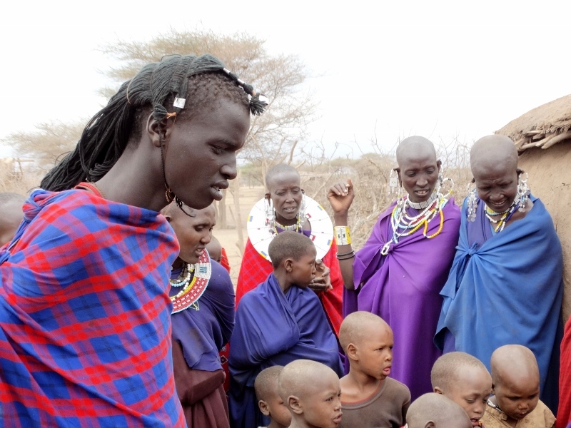 Pelo de tribu Masai. Por Udare
