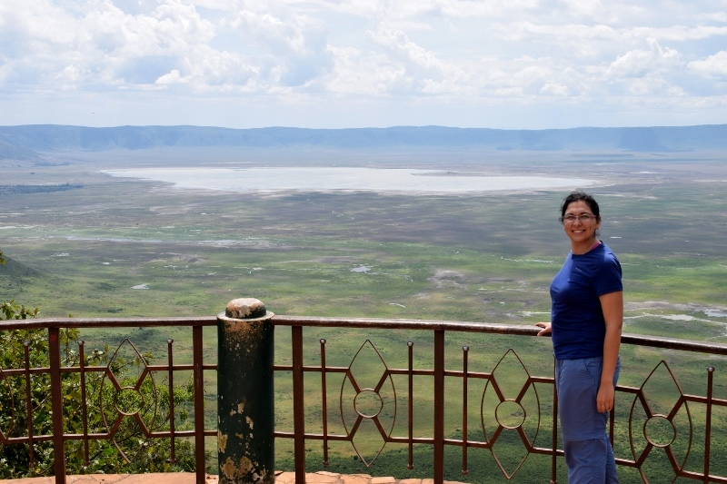 Mirador de Ngorongoro. Por Emilio