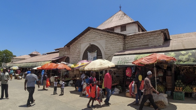 Djarini Market en Stone Town. Por Pablo