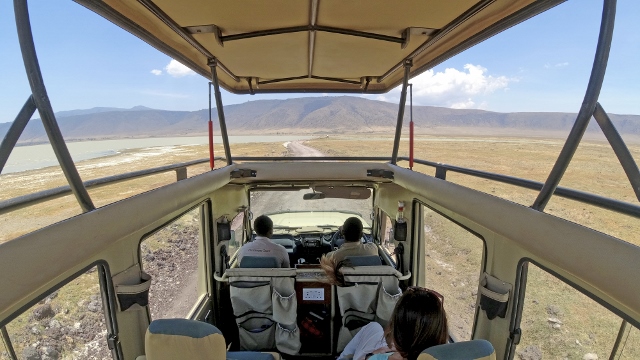 En Ngorongoro. Por Pablo