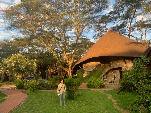 En Naivasha Sopa Lodge. Por Inés