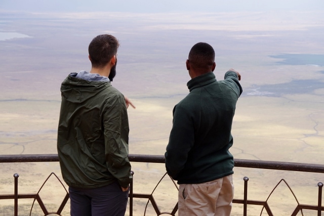 Mirador de Ngorongoro. Por Laura