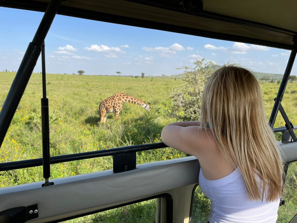 Safari en Serengeti. Por Vanessa
