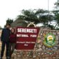 María y Luis en Serengeti. Por Luis
