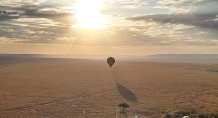 Masai Mara en globo. Por Lucía