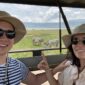 Javi e Itxaso en Ngorongoro. Por Javi